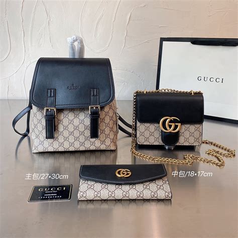 gucci 3 pieces belt